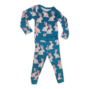 Next UK Bunny Bodysuit Onesie & Pants Set